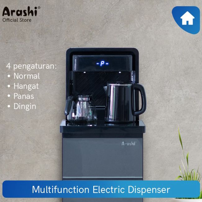 Arashi Dispenser Galon Bawah Hot and Coo...