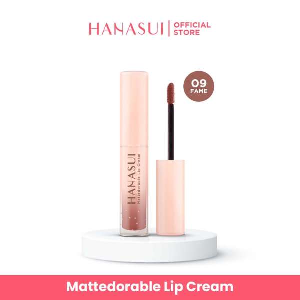 Hanasui Mattedorable Lip Cream 09 Fame -...