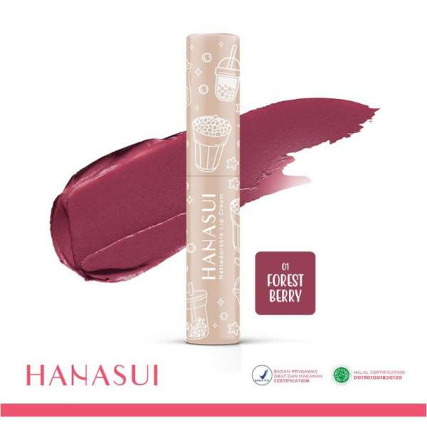 Hanasui Mattedorable FOREST BERRY LIP CR...