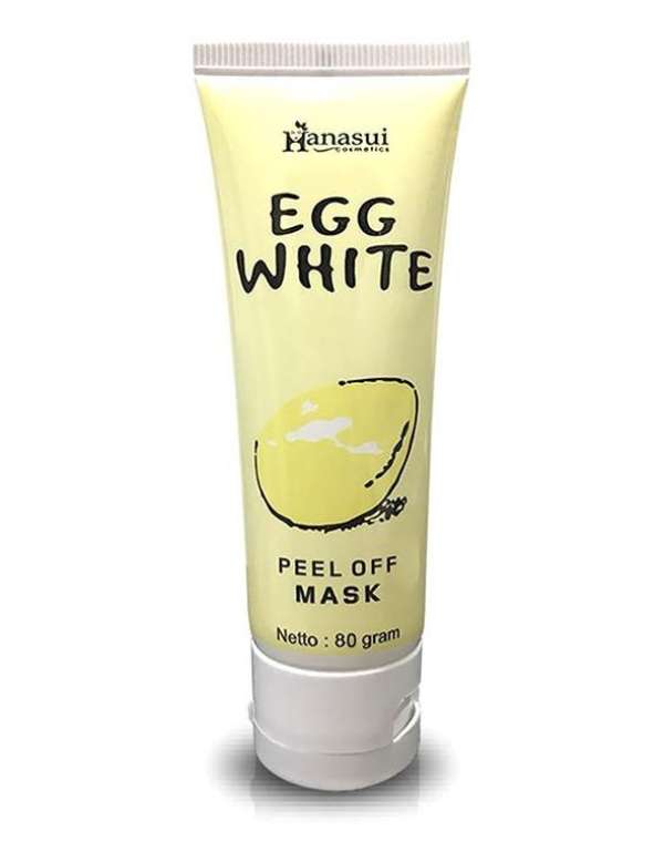 Hanasui Mask Egg White Peel Off Masker P...