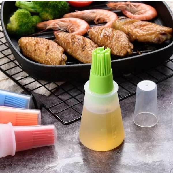 Botol Kuas Minyak Silicon - Kuas Botol S...