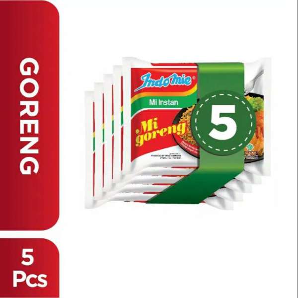 5 pcs Indomie Goreng Spesial 85 gr 85gr ...