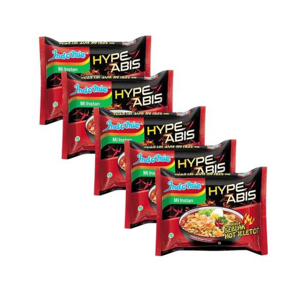 5 Bungkus Indomie Kuah HypeAbis Rasa Seb...