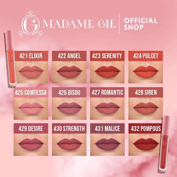 Madame Gie Lipcream Magnifique Lip Liqui...