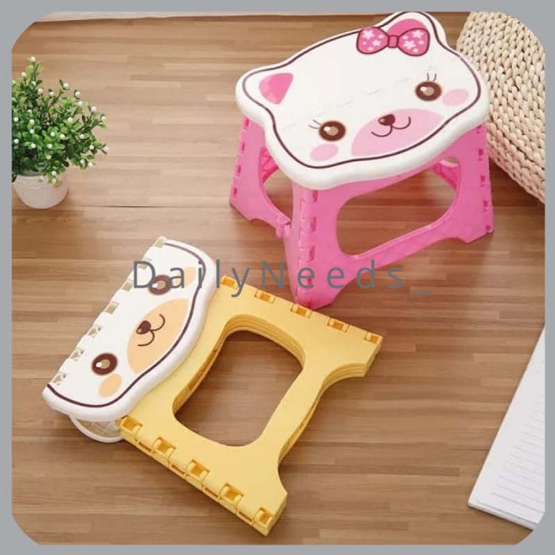 Kursi Lipat Mini Plastik Anak - Bayar Di...