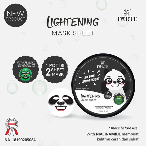 SYB FORTE ANIMAL LIGHTENING MASK SHEET -...