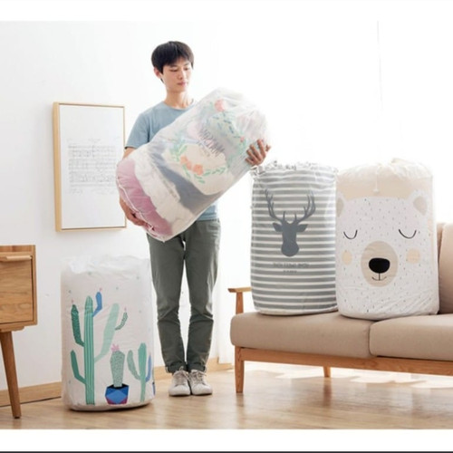 Tempat penyimpanan selimut bedcover paka...