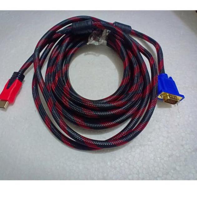 Kabel HDMI To VGA 3M - Bayar Ditempat - ...