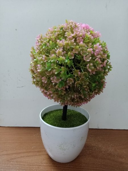 Tanaman Bunga Hias Plastik Sakura SnowBa...