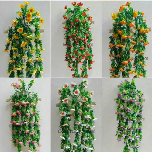 Tanaman hias plastik bunga gantung - Bay...
