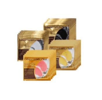 {2 PCS} Masker Mata Gold Collagen Crysta...