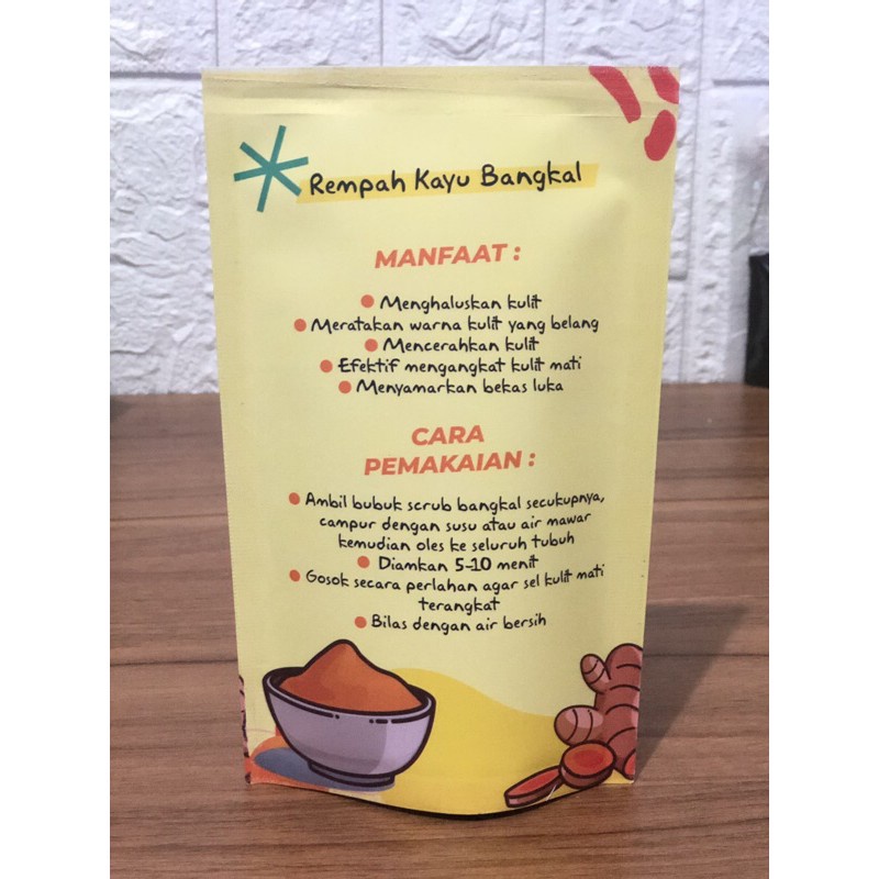 [Beli 1 Dapat 2 Sachet) LULUR KAYU BANGK...