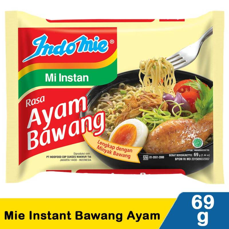 (1 bungkus) Indomie Kuah / Rebus Ayam Ba...