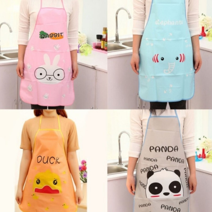 Apron / Celemek Masak Karakter - Bayar D...