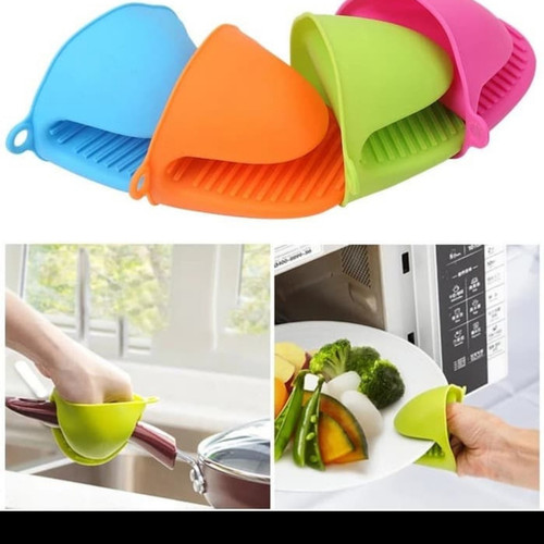 Sarung tangan silikon anti panas - Bayar...