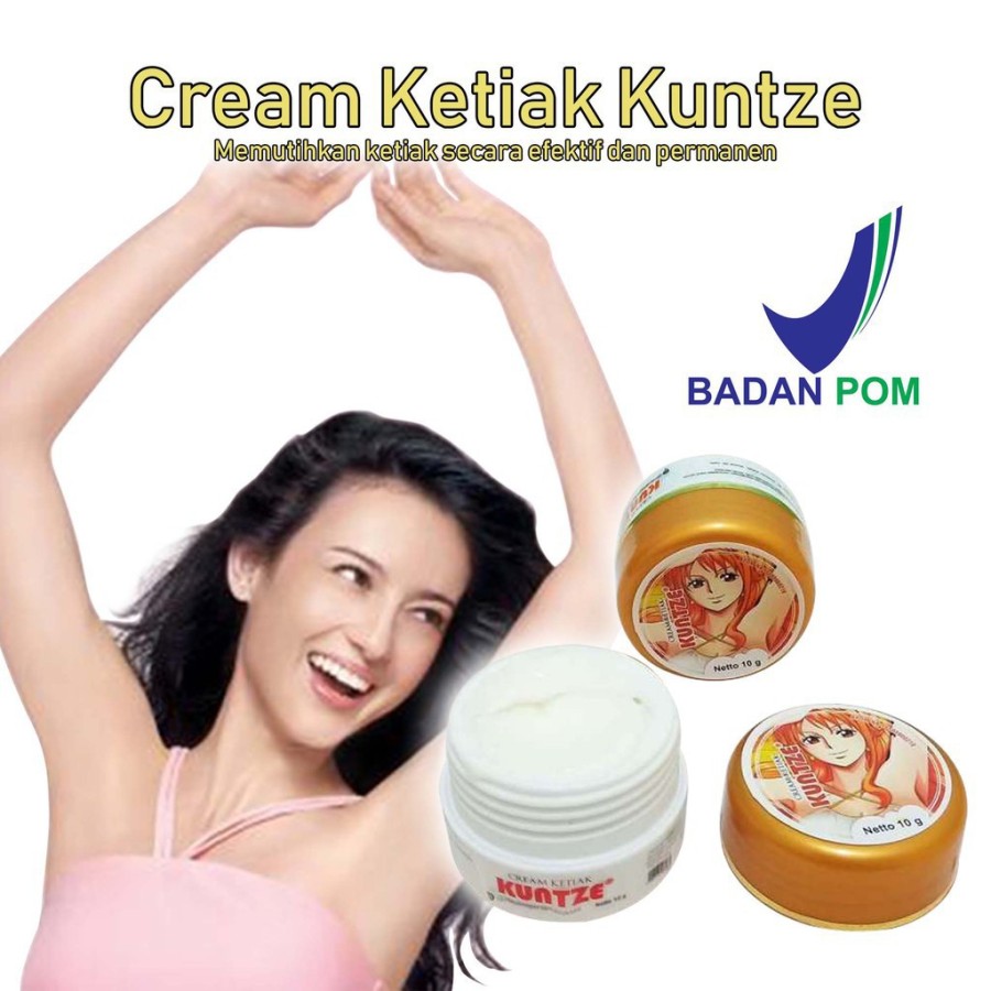 【BPOM Original】 Kuntze Cream Pemutih...