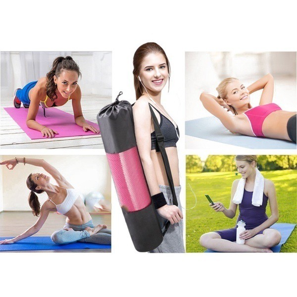 ⫷DJA⫸ Tas Yoga Mat Sarung Strap Belt...