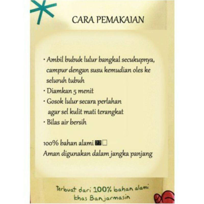 ⫷DJA⫸ Murah 3 Sachet/3 bungkus LULUR...
