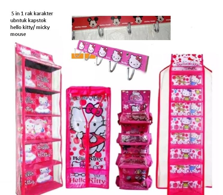 ⫷DJA⫸ [5 in 1] Kapstok + Rak Sepatu ...