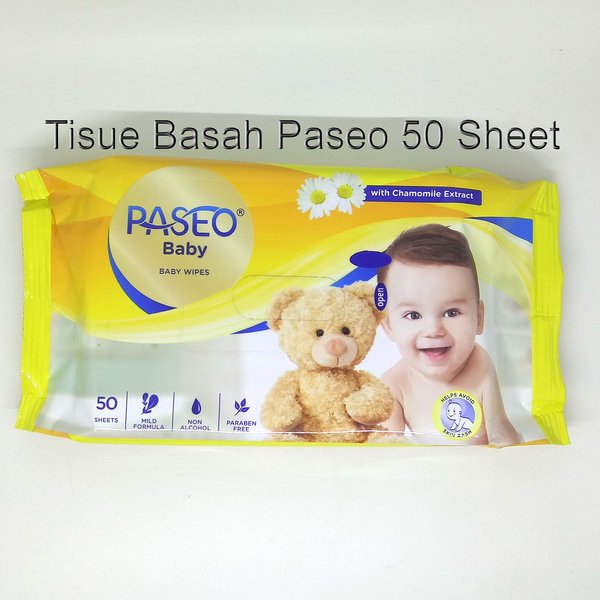 ⫷DJA⫸【50 Lembar】Tissue Basah Pas...
