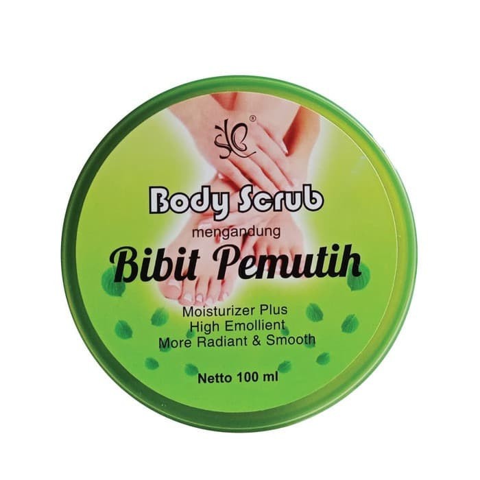 ⫷DJA⫸ SYB Bibit Pemutih Body Scrub /...