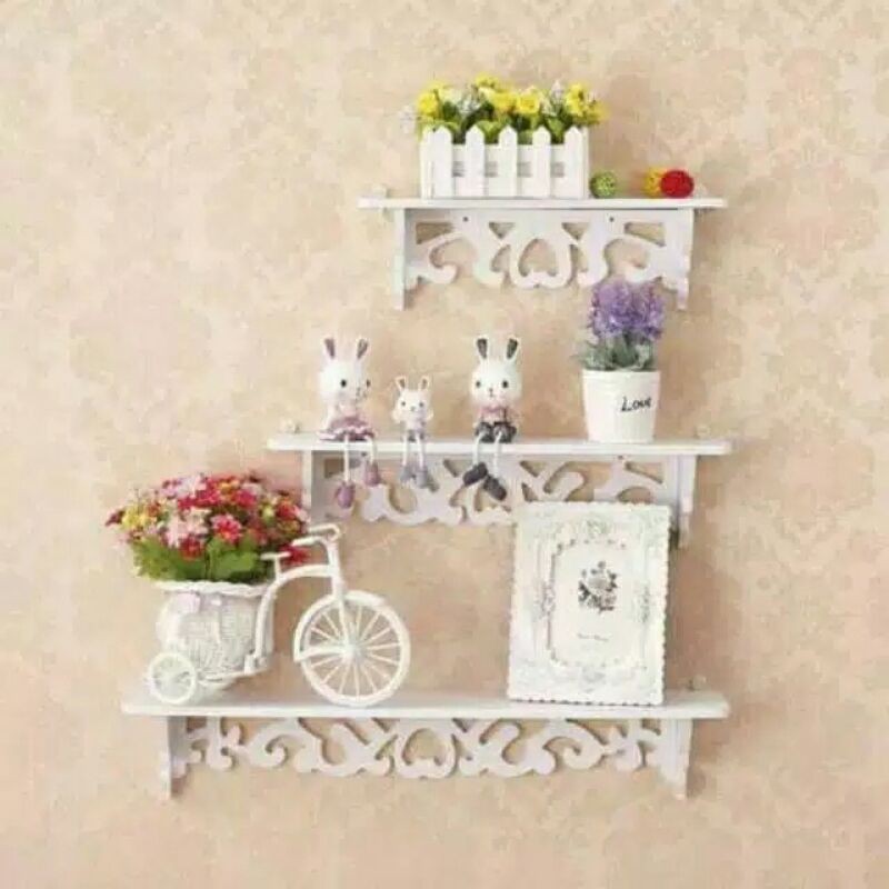 ⫷DJA⫸ Rak Dinding Gantung Set 3in1 I...
