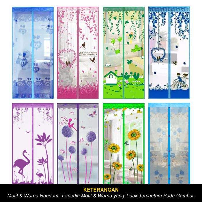 ⫷DJA⫸ Tirai Magnet Anti Nyamuk Karak...