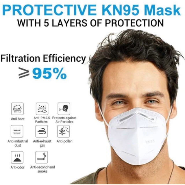 ⫷DJA⫸ *ISI 20 PCS* MASKER KN95 5 PLY...