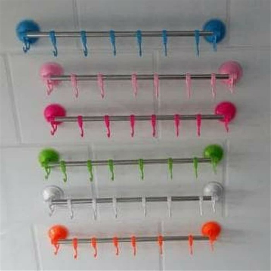 ⫷DJA⫸ Rak Gantung Handuk Tempel Kama...