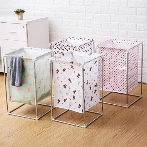 Keranjang Cucian Stand Baju Kotor Laundr...