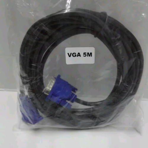 Kabel VGA 5 M - Bayar DiTempat - COD