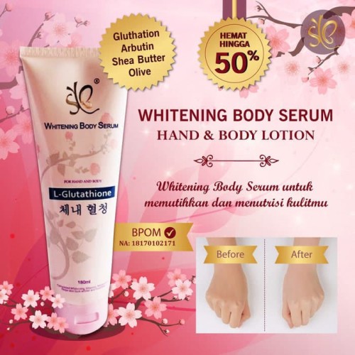SYB Body Serum BPOM Original / Syb white...