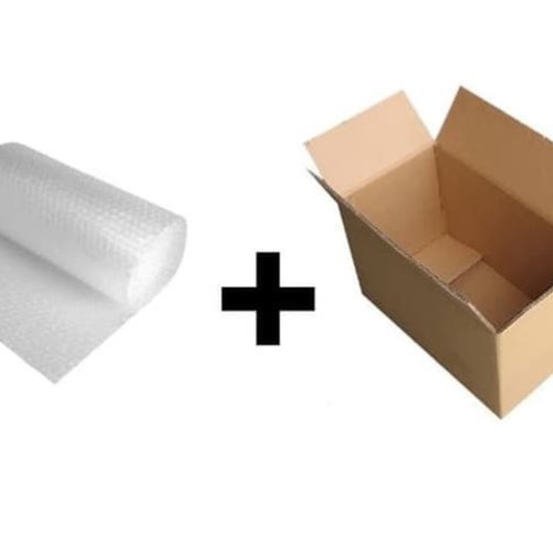 packing dus + bubble - Bayar DiTempat - ...