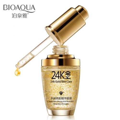Bioaqua Serum WAzliah Gold 24K Essence /...