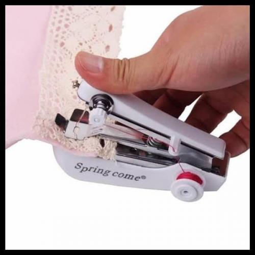 Alat Jahit Mini Portable Merk Spring Com...