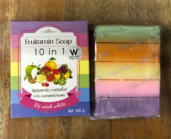 Fruitamin Soap 10 in 1 100gr Original BP...