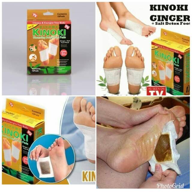 (100% Original) 2 Lembar / Pads Kinoki G...