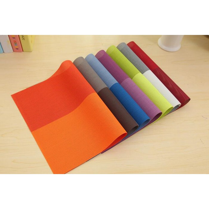 Tatakan Piring Bahan PVC Tahan Panas - B...