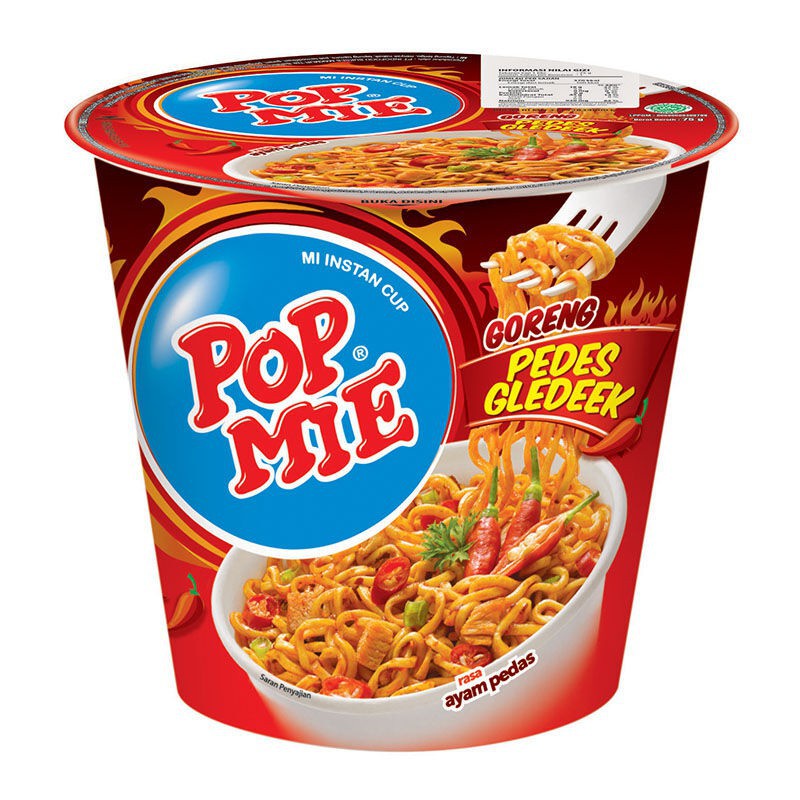 Popmie Goreng Ayam Pedes Gledek - Bayar ...