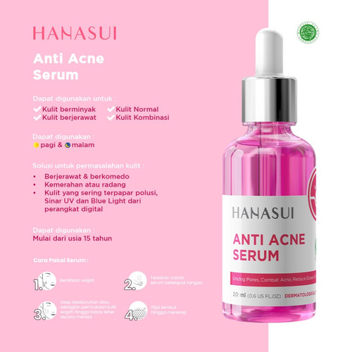 [grosir] [HANASUI SERUM anti Acne ] Seru...