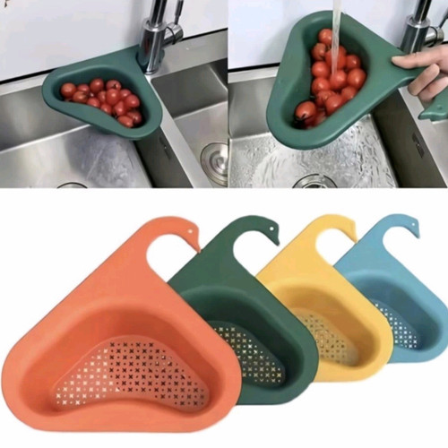 Saringan wastafel keranjang buang sisa m...