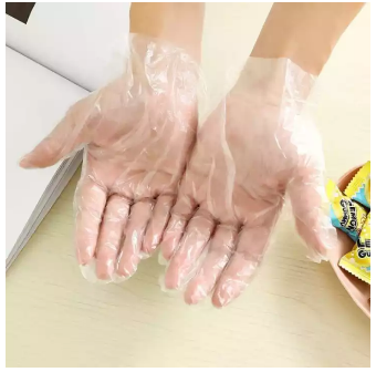 100pcs Sarung Tangan Plastik Isi 1 Pack...