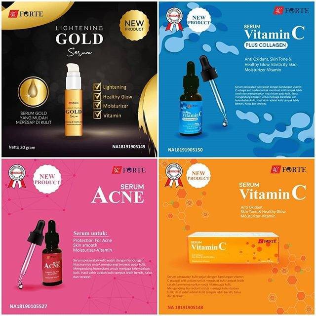 [ PAKET LENGKAP SERUM FORTE ] FORTE Seru...