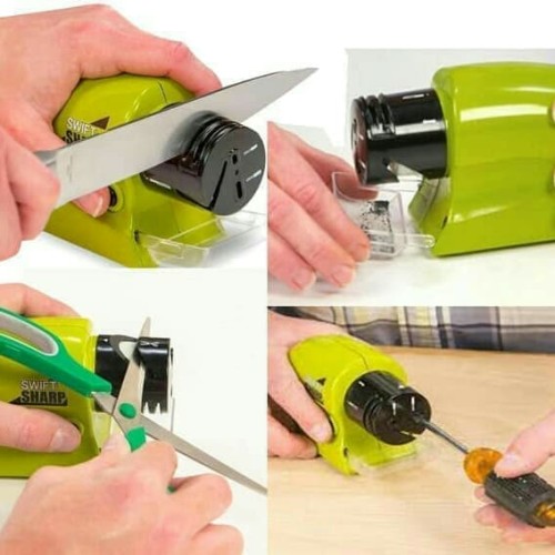 Alat Pengasah Pisau Gunting Otomatis Swi...
