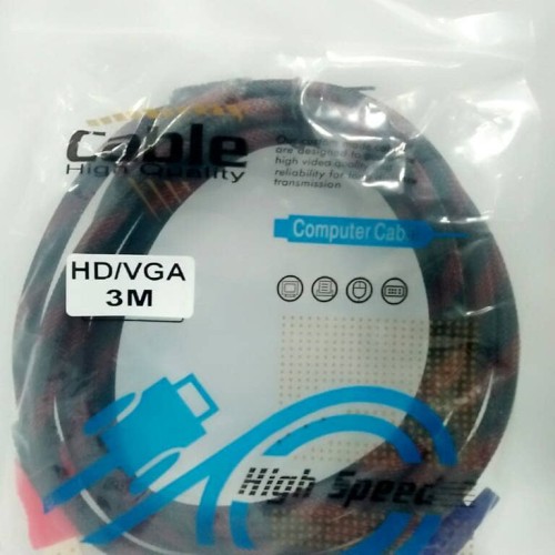 kabel HDMI to VGA 3meter - Bayar Ditempa...
