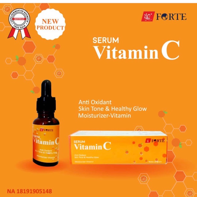 BPOM Serum Wajah Vitamin C Orange Vit C ...