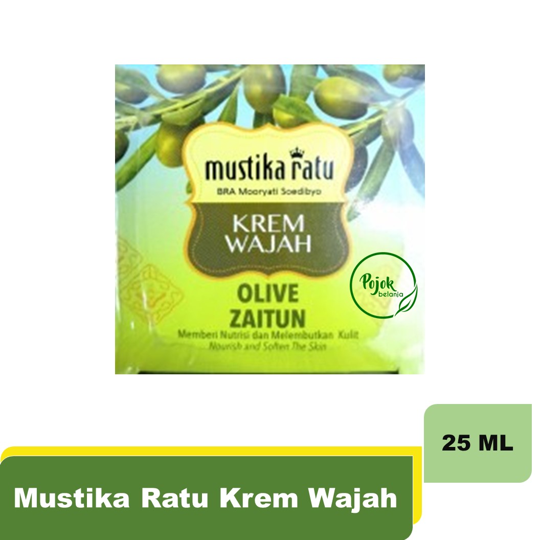 Mustika Ratu Krem Wajah Olive Zaitun 25 ...