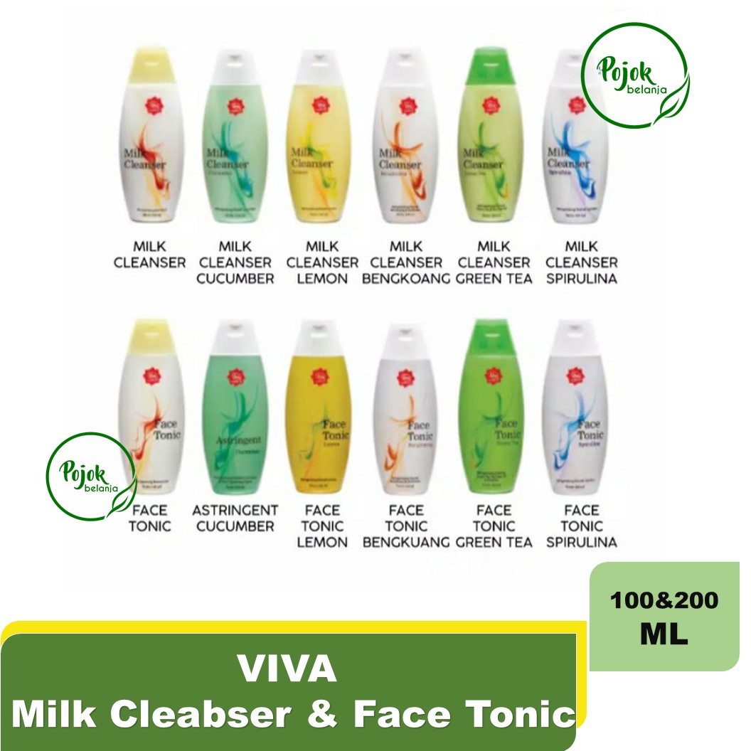 PAKET Viva Milk Cleanser + Face Tonic LE...