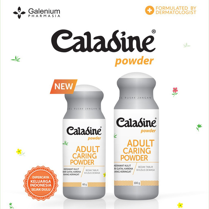 Caladine Powder Adult Caring 60 & 100 gr...
