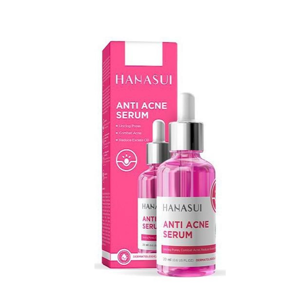 Serum Anti Acne (Pink) Hanasui Untuk Ke...